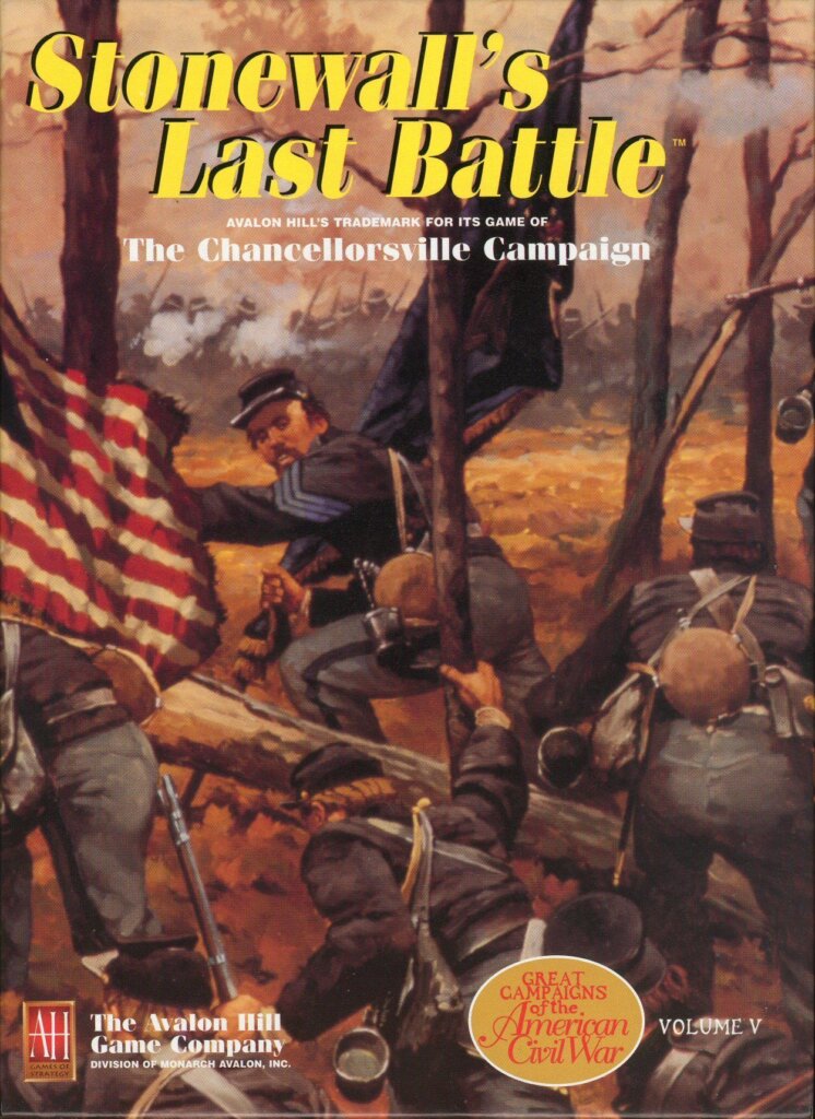 Stonewall’s Last Battle: The Chancellorsville Campaign board game cover