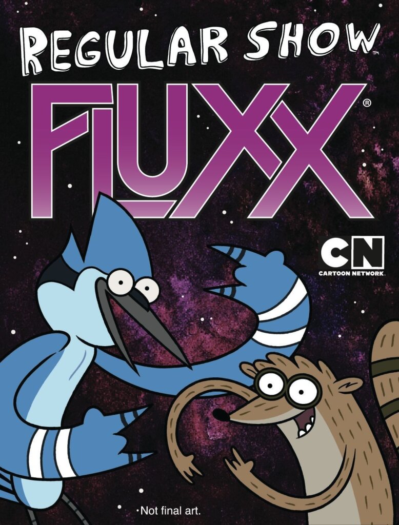 Regular Show Fluxx board game cover