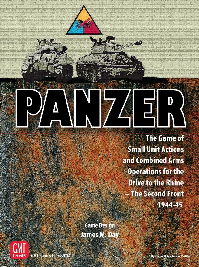 Panzer: Game Expansion Set, Nr 3 – Drive to the Rhine: The Second Front 1944-45 board game cover