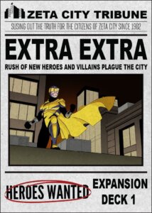 Heroes Wanted: Extra, Extra board game cover