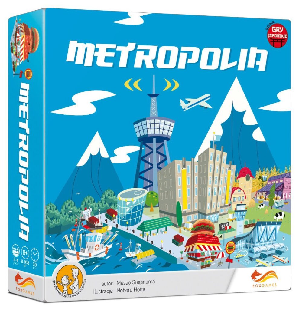 Metropolia board game cover