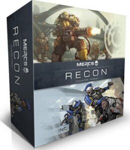 MERCS: Recon – Counter Threat board game cover
