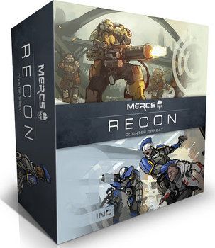 MERCS: Recon – Counter Threat board game cover