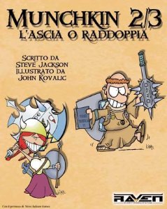 Munchkin 2/3: L’Ascia o Raddoppia board game cover