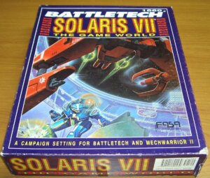 BattleTech: Solaris VII – The Game World board game cover