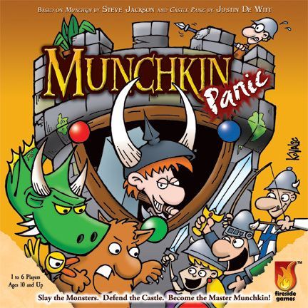 Munchkin Panic board game cover