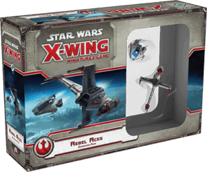 Star Wars: X-Wing Miniatures Game – Rebel Aces Expansion Pack board game cover