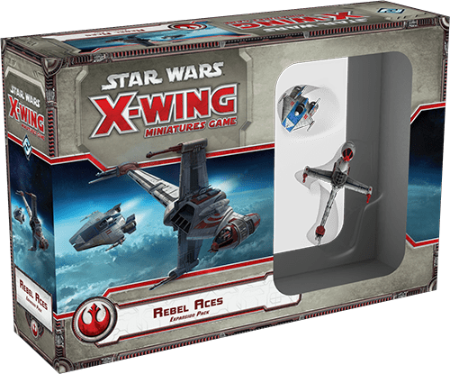 Star Wars: X-Wing Miniatures Game – Rebel Aces Expansion Pack board game cover