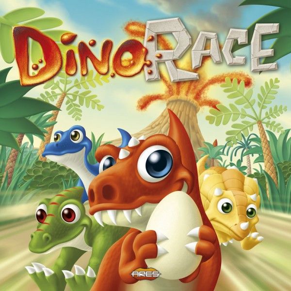 Dino Race board game cover
