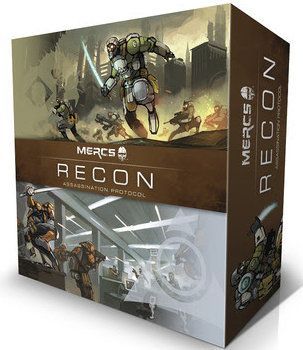 MERCS: Recon – Assassination Protocol board game cover