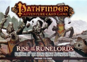 Pathfinder Adventure Card Game: Rise of the Runelords – Adventure Deck 4: Fortress of the Stone Giants board game cover