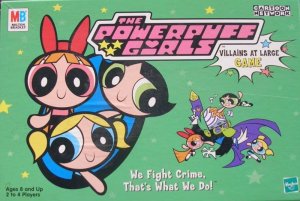 The Powerpuff Girls: Villains at Large Game board game cover