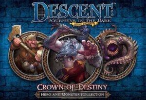 Descent: Journeys in the Dark (Second Edition) – Crown of Destiny board game cover