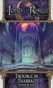 The Lord of the Rings: The Card Game – Trouble in Tharbad board game cover