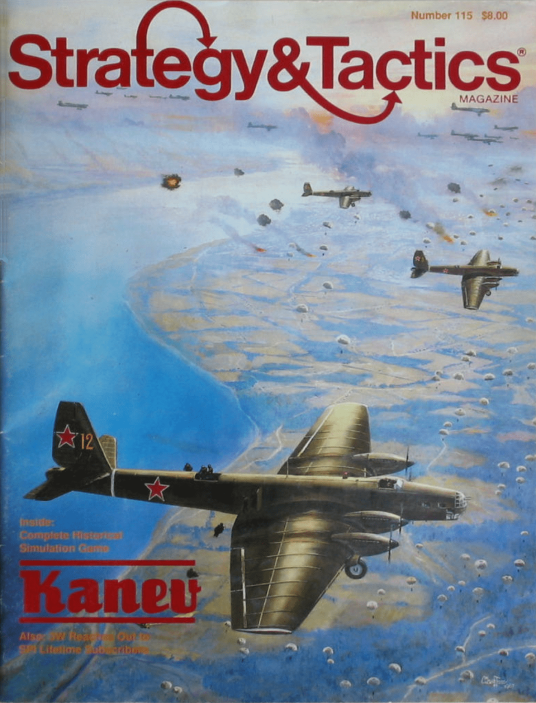 Kanev: Parachutes Across the Dnepr, September 23-26, 1943 board game cover