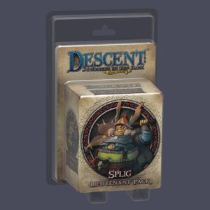 Descent: Journeys in the Dark (Second Edition) – Splig Lieutenant Pack board game cover