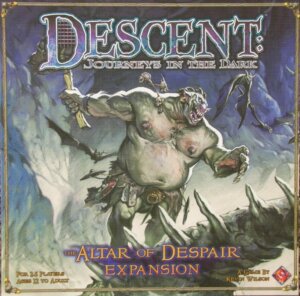 Descent: The Altar of Despair board game cover