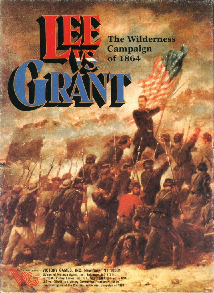 Lee vs. Grant: The Wilderness Campaign of 1864 board game cover