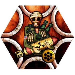 Neuroshima Hex! Mad Bomber board game cover
