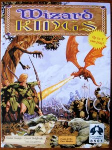 Wizard Kings board game cover