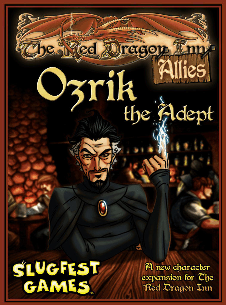 The Red Dragon Inn: Allies – Ozrik the Adept board game cover