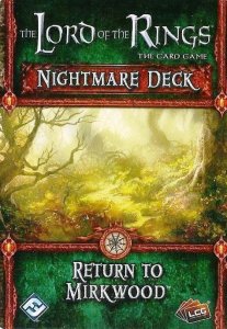 The Lord of the Rings: The Card Game – Nightmare Deck: Return to Mirkwood board game cover