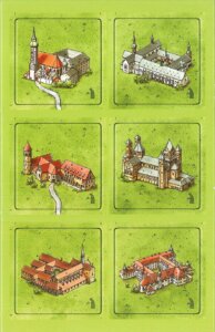 Carcassonne: Klöster in Deutschland board game cover
