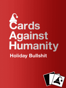 Cards Against Humanity: 12 Days of Holiday Bullshit board game cover