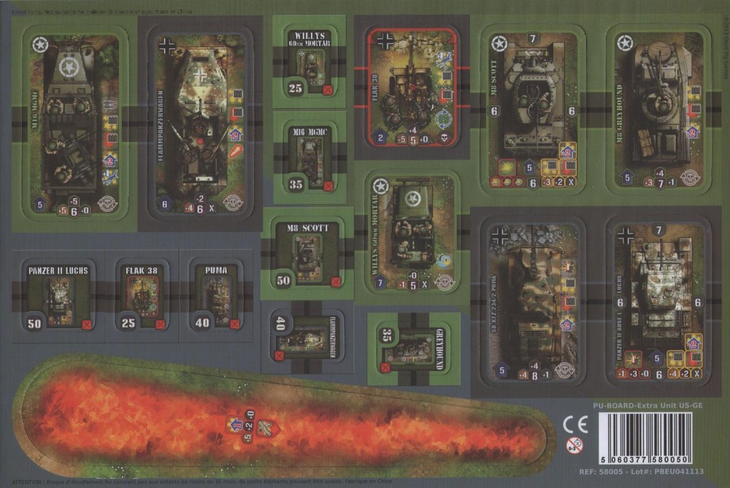 Heroes of Normandie: Extra Unit US-GE board game cover