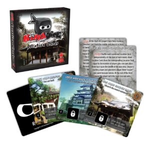 Ninja Dice: Location Cards board game cover
