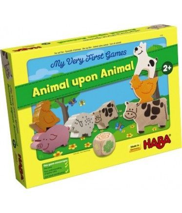 My Very First Games: Animal upon Animal board game cover