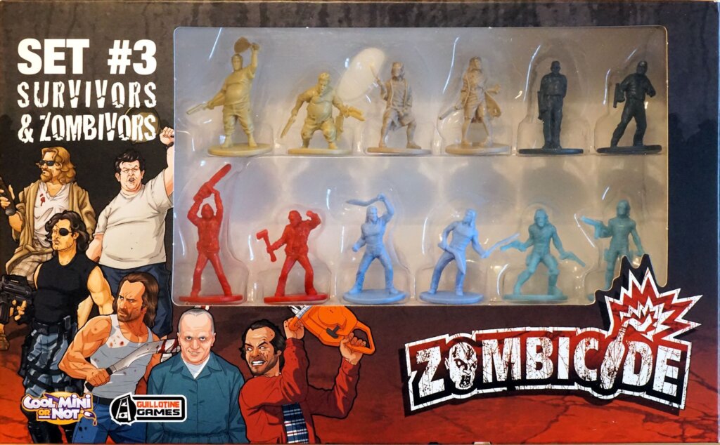 Zombicide: Set #3 – Survivors & Zombivors board game cover