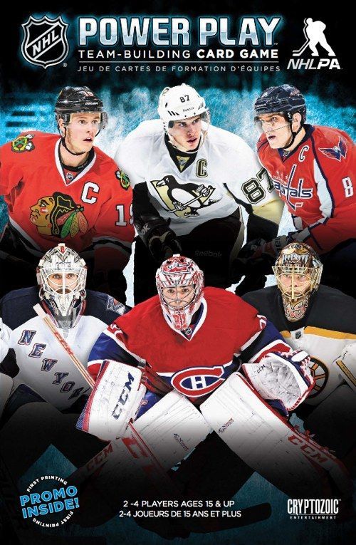 NHL Power Play Team-Building Card Game board game cover