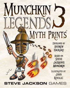 Munchkin Legends 3: Myth Prints board game cover