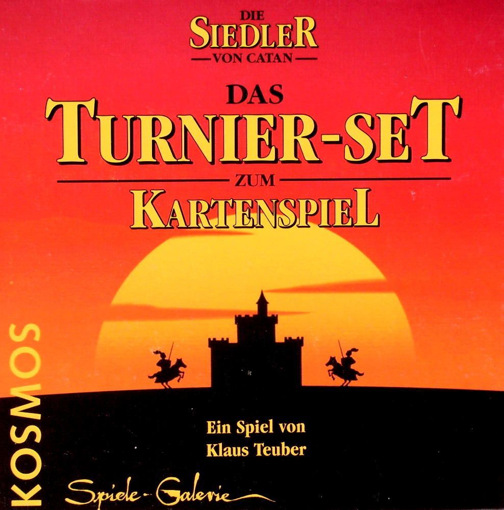 Die Siedler von Catan: Das Turnier-Set zum Kartenspiel board game cover