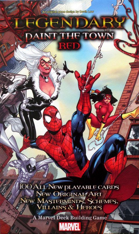 Legendary: A Marvel Deck Building Game – Paint the Town Red board game cover