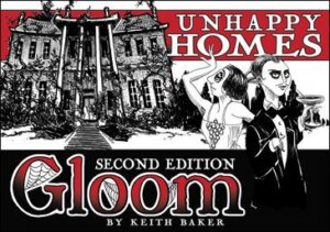 Gloom: Unhappy Homes board game cover