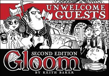 Gloom: Unwelcome Guests board game cover