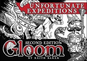 Gloom: Unfortunate Expeditions board game cover