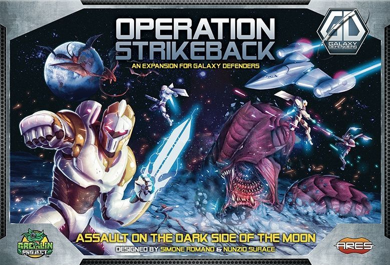 Galaxy Defenders: Operation Strikeback board game cover