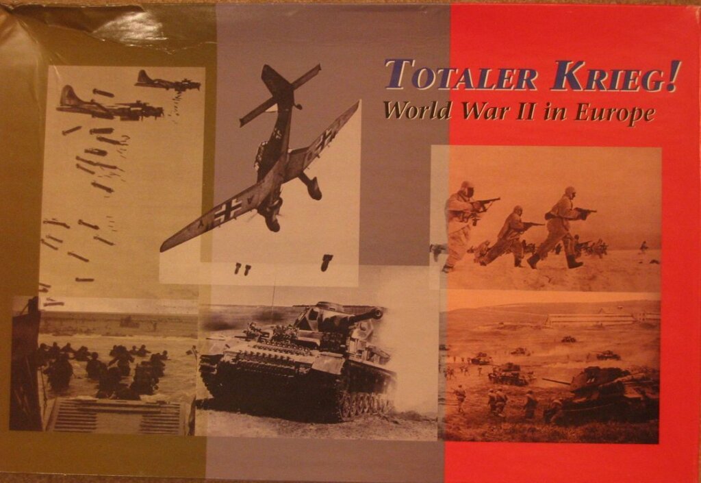 Totaler Krieg! World War II in Europe board game cover