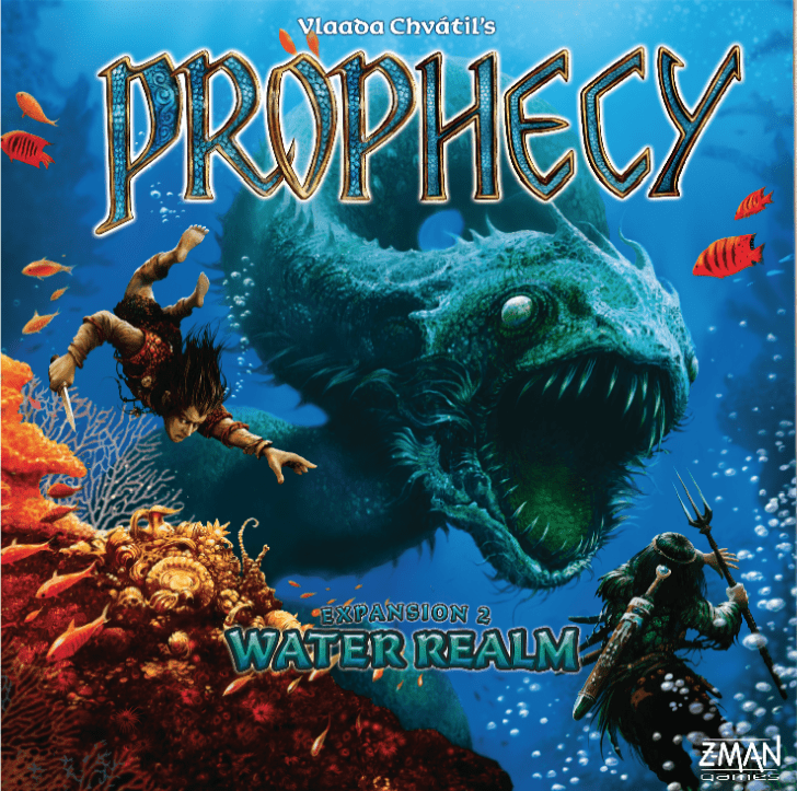 Prophecy: Water Realm board game cover