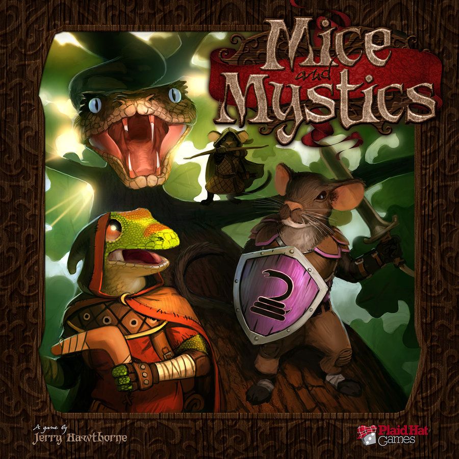 Mice and Mystics: Downwood Tales board game cover