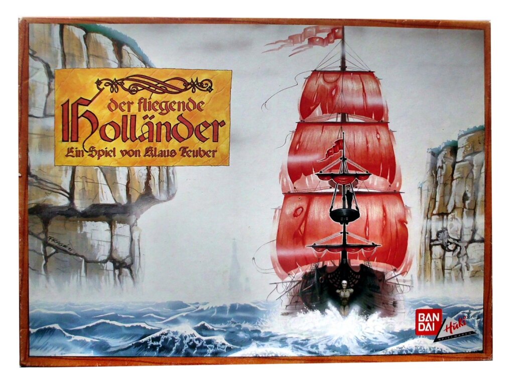 Der Fliegende Holländer board game cover