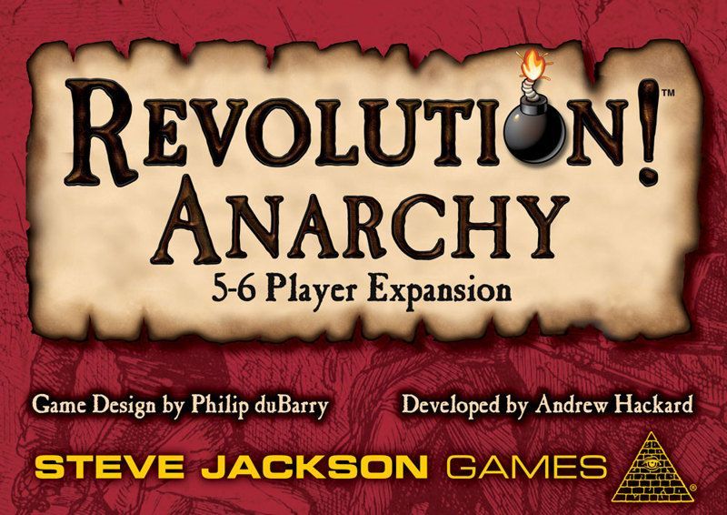 Revolution! Anarchy board game cover