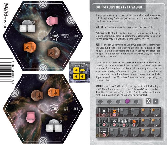 Eclipse: Supernova board game cover