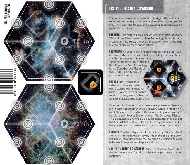 Eclipse: Nebula board game cover