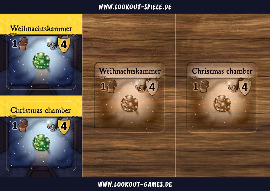 Caverna: Christmas Chamber board game cover
