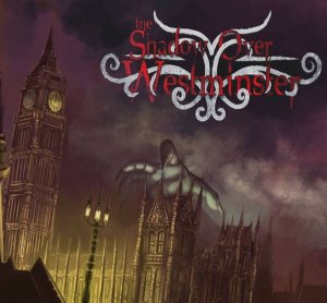 The Shadow Over Westminster board game cover
