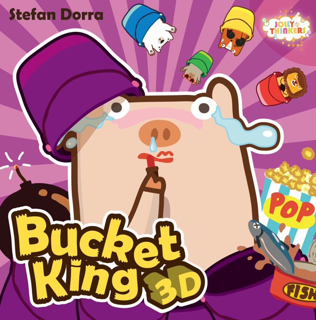 Bucket King 3D board game cover